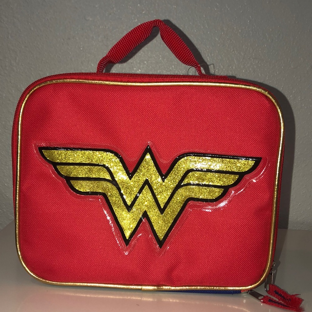 Wonder Woman Lunch Box Red/Blue